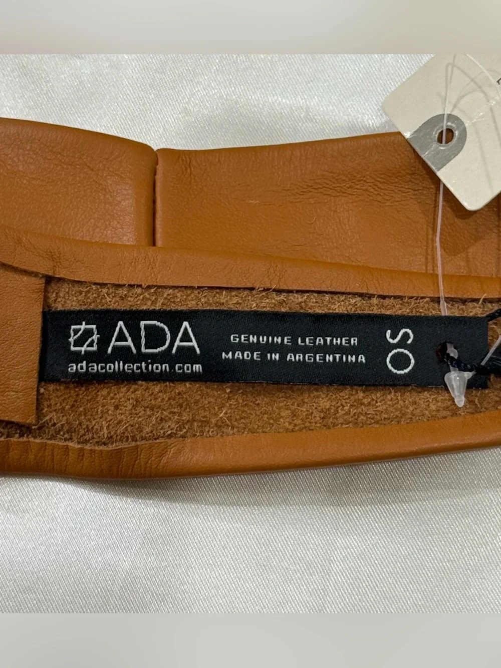 NWT Anthropologie ADA Obi Wrap Leather Belt O/S Brown Boho Hippie Festival Chic